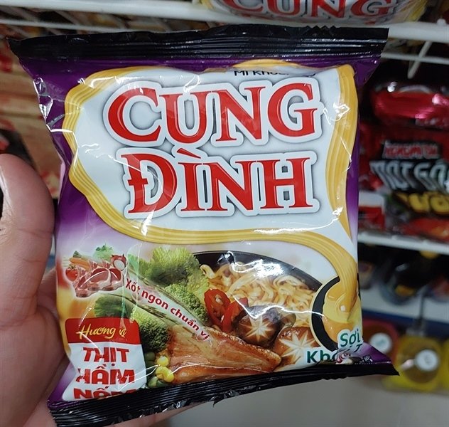 Mì Cung Đình Thịt Hầm Nấm Tím 79G (Thùng)