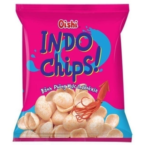 Snack Oishi indo chips vị cay 40g