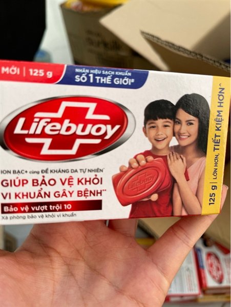 Xà Phòng Lifebuoy Bảo Vệ Vượt Trội 10 125G (Cục)