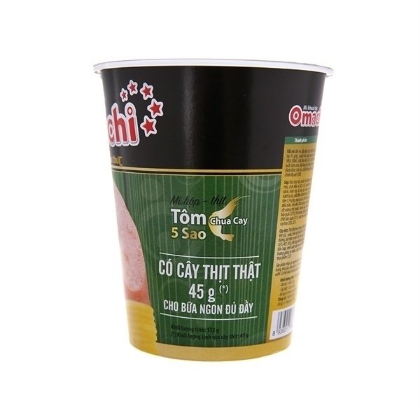 Mì ly Omachi sườn hầm ngũ quả có xx (THUNG)