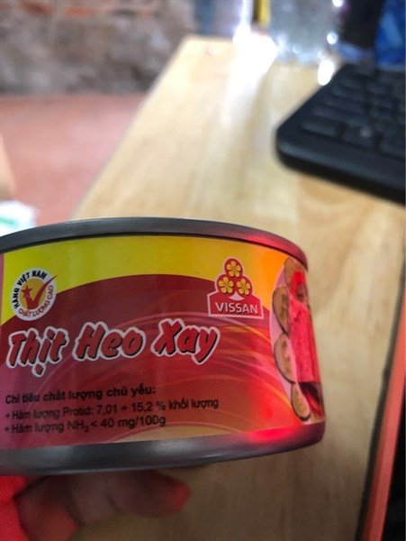 Thịt Heo Xay Vissan 170G (Hộp)