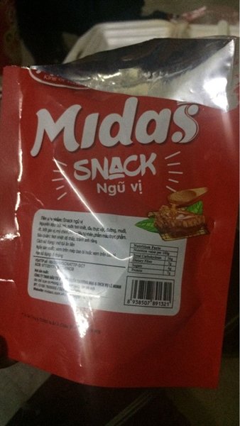 Snack Midas Ngũ Vị 30G (gói)