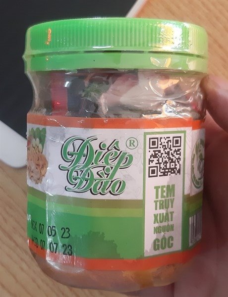Thịt chua điệp đào 250g