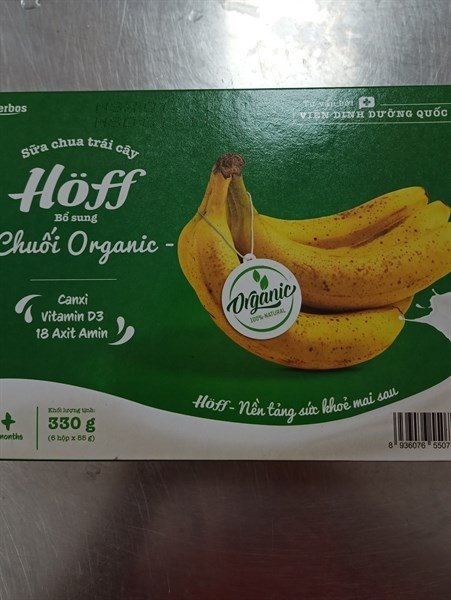 Sữa Chua Chuối Organic 330G (Vỉ)