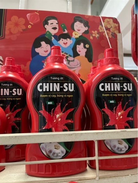 Tương ớt CHIN-SU chai eo MB 12chai x 1kg (Chai)