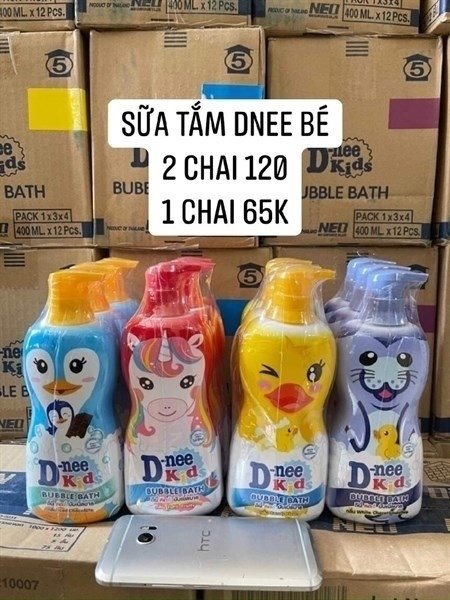 SỮA TẮM GỘI DNEE KIDS VỚI CHIẾT XUẤT TỪ THIÊN NHIÊN VÀ CHẤT DƯỠNG ẨM