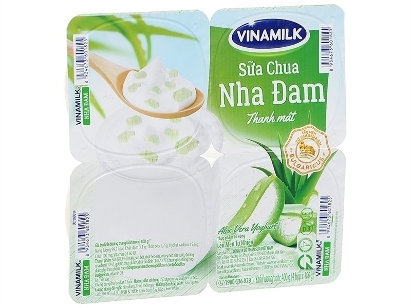 Sữa Chua Vinamilk Nha Đam 100G (hộp)
