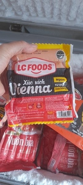 XÚC XÍCH VIENNA LC Food (Gói)