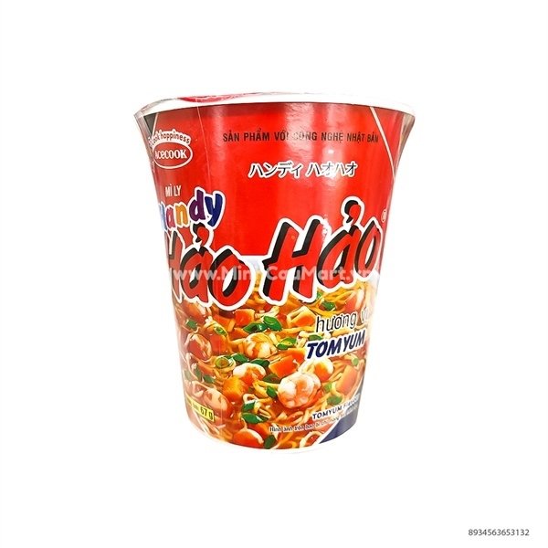 Mỳ Handy Hảo Hảo tôm chua cay 67g (Thùng)