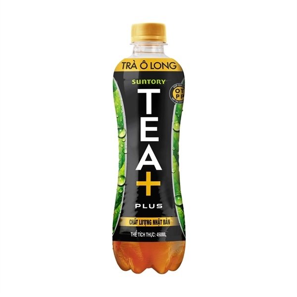 TRÀ Ô LONG TEA+ PLUS 450ML (chai)