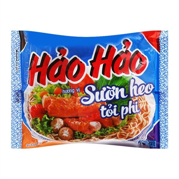 Mì Hảo Hảo Sườn Heo Tỏi Phi 73Gr (thùng)