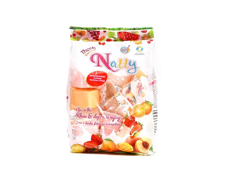 Thạch Sữa Chua Natty Túi 432 G (Túi)