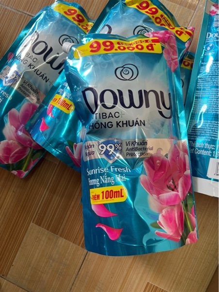 Xả downy 1,6l Hương nắng mai (Túi)