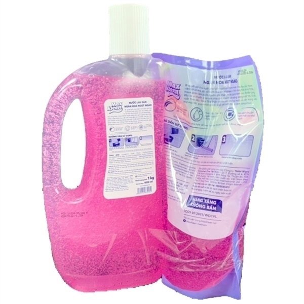 Nước lau sàn MaxKleen 1kg Hương ngan hoa ngọt ngào (Chai)