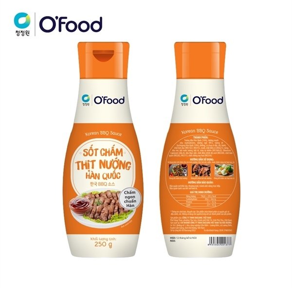 Sốt chấm thịt nướng Hàn quóc OFOOD250GR (Chai)