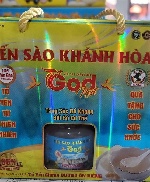 Tổ yến chưng godnest ăn kiêng