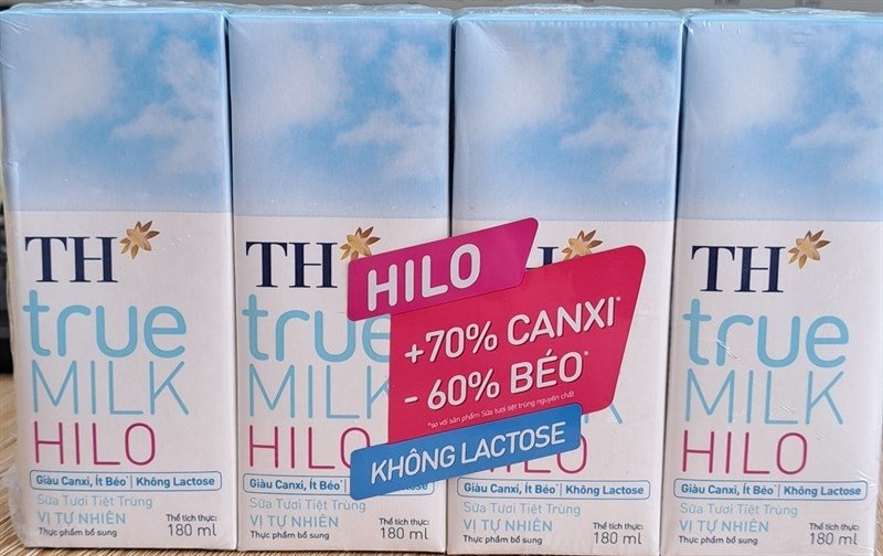 STTT TH True Milk hilo hộp 180ml (Hộp)