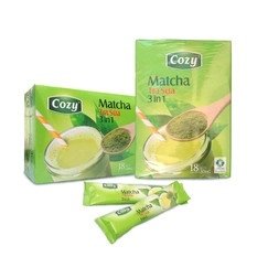 TRà Matcha sữa 3 in 1 nhãn Cozy 10gói x10gr (Hộp)