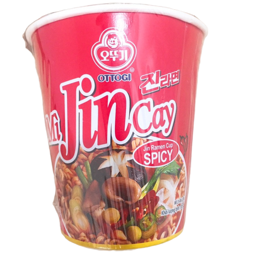 Mì ly Jin cay 65g (Thùng 15 ly)
