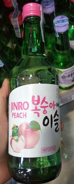 Rượu Soju Jinro rượu Hương đào 360ml
