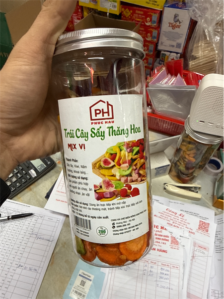 Trái cây sấy thăng hoa mix vị PH 200g