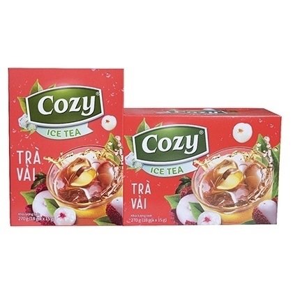 Trà Vải Cozy Ice Tea 240g (Hộp)