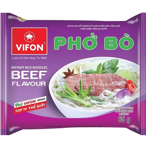 Phở Bò Vifon 65G (thùng 30 gói)