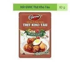 Sốt Gia Vị Hoàn Chỉnh Thịt Kho Tàu Barona Gói 80G (Gói)