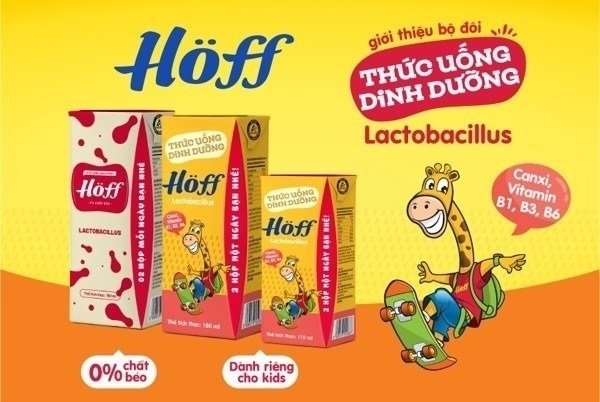 SỮA CHUA UỐNG DINH DƯỠNG HOFF 110ML (hộp)