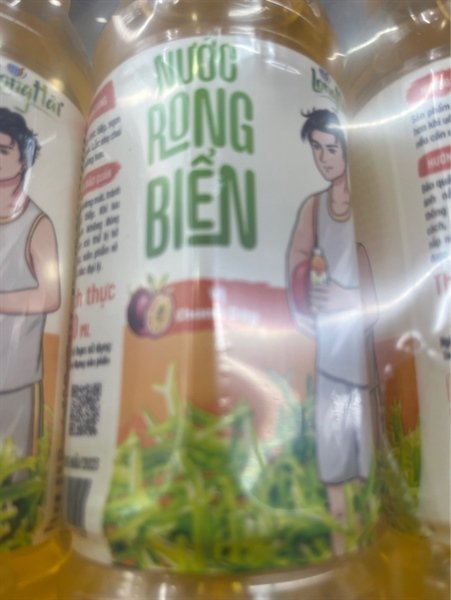 Nước rong biển Long Hải vị Chanh Dây 350ml (loc)