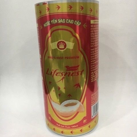 Nước Yến sào LifeNest khay đỏ 2% yến (lốc)