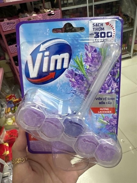 Viên vệ sinh bồn cầu Vim lavender