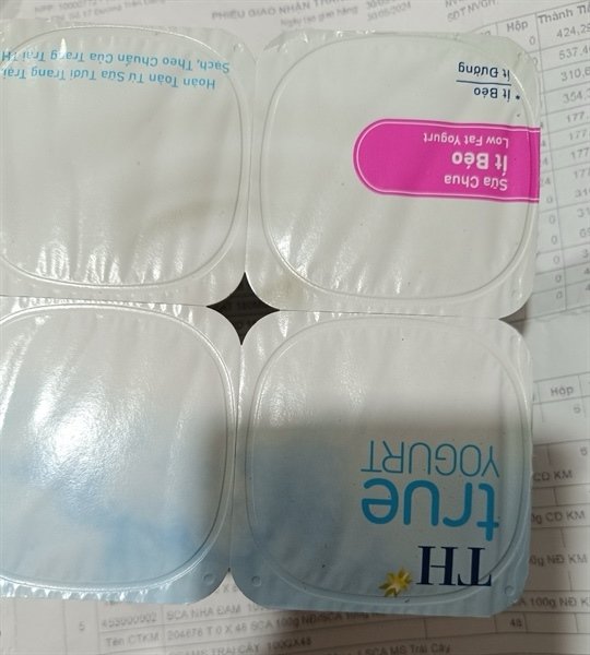 SỮA CHUA TH ÍT BÉO lốc 4h