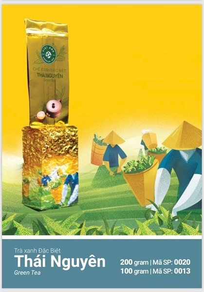 Trà xanh Thái Nguyên đặc biệt 200g