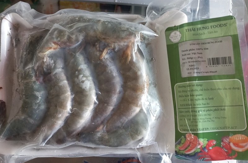 Tôm lột Thái hưng 500g