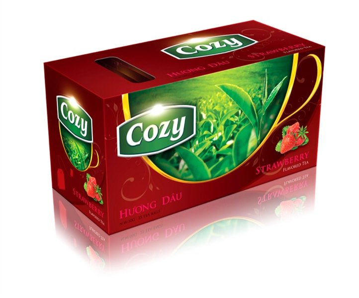 Trà Cozy Hương Dâu 20 Túi (Hộp)