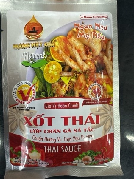 Xốt Thái ướp chân gà sả tắc
