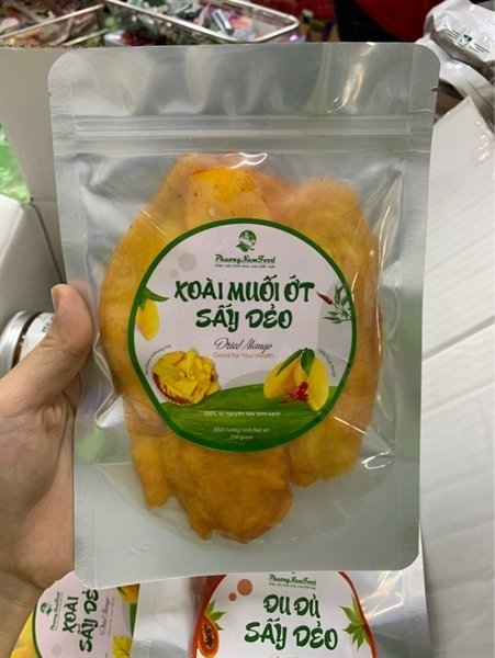 XOÀI MUỐI ỚT SẤY DẺO 250G PN