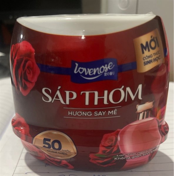 Sáp thơm phòng lovenose Hương say mê 230g (Lọ)