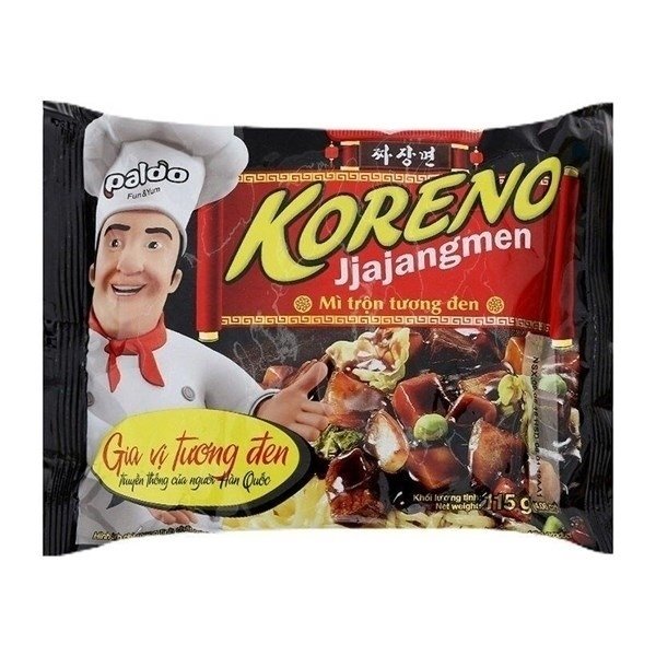 Mì gói Koreno vị nấm 100g (Thùng 24 gói)
