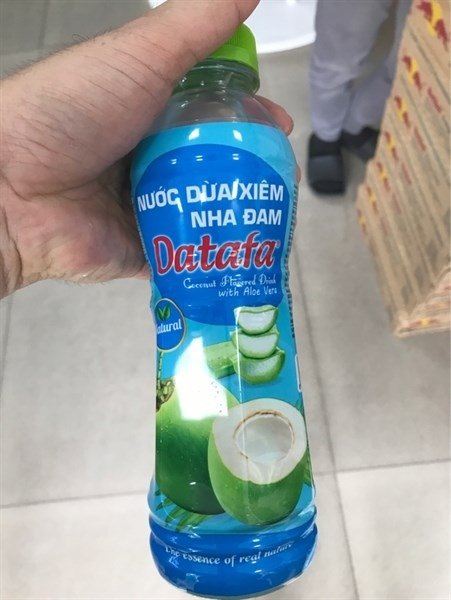 Nước dừa xiêm nha đam Datafa 500ml (Lốc 6 chai)