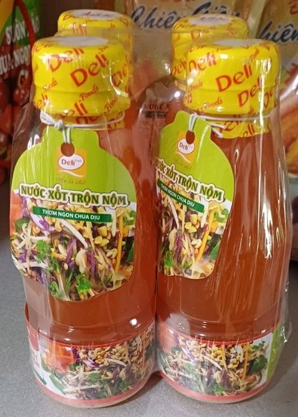 Nước xốt trộn nộm Deli 250ml (Chai)