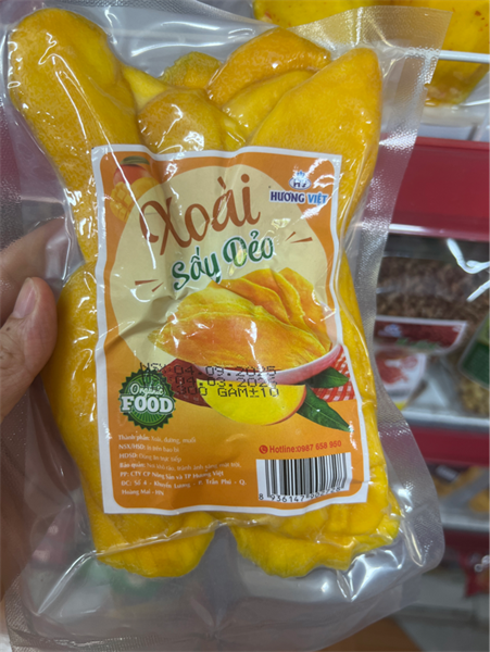 Xoài sấy dẻo Hương Việt 300g