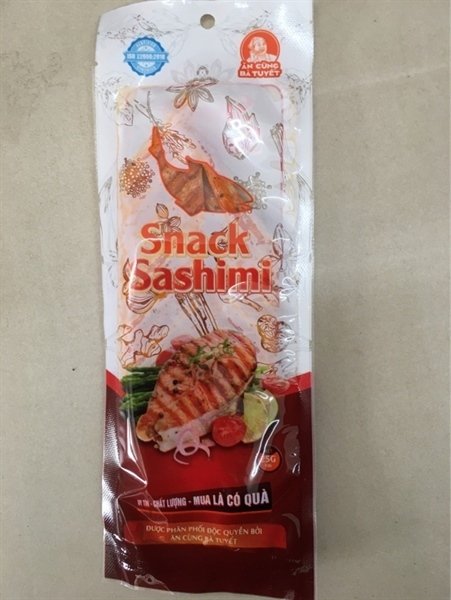 Snack sashimi bà tuyết (Gói)