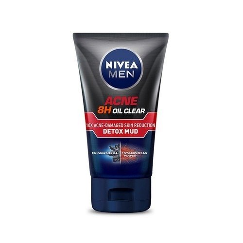Sữa Rửa Mặt sạch sâu Nivea Men Acne 8H Detox Mug 100G (Chai)