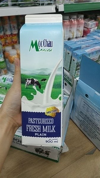 Sữa Thanh trùng mc không đường 900ml (Hộp)