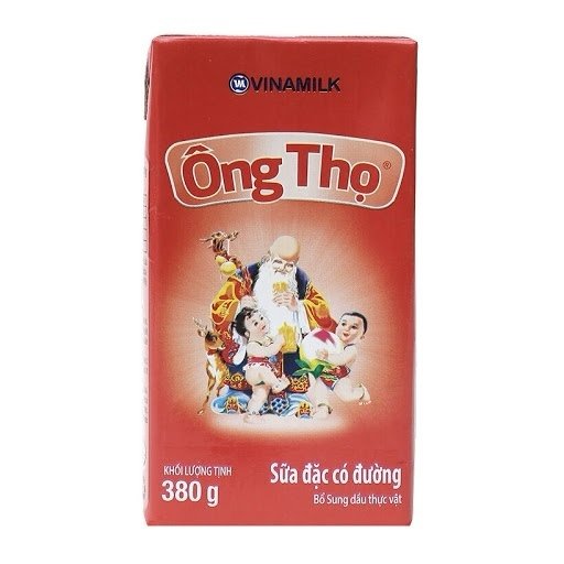 Sữa đặc có đường Ông Thọ đỏ hộp giấy 380g (Hộp)