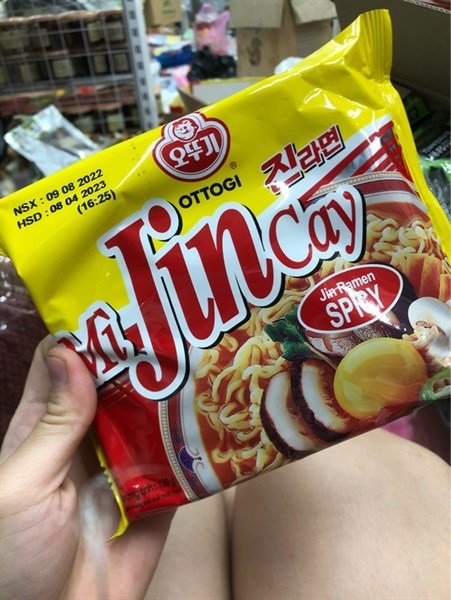 MÌ JIN CAY 120G x 40 gói (Bịch 5 gói)
