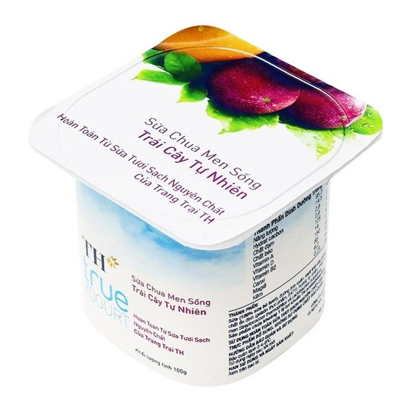 Sữa Chua TH Vị Trái Cây Tự Nhiên Hộp 100G (hộp)