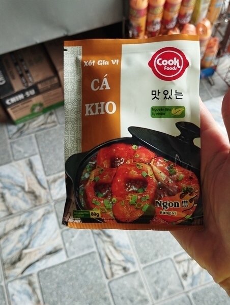 Xốt kho cá Cook food 80g